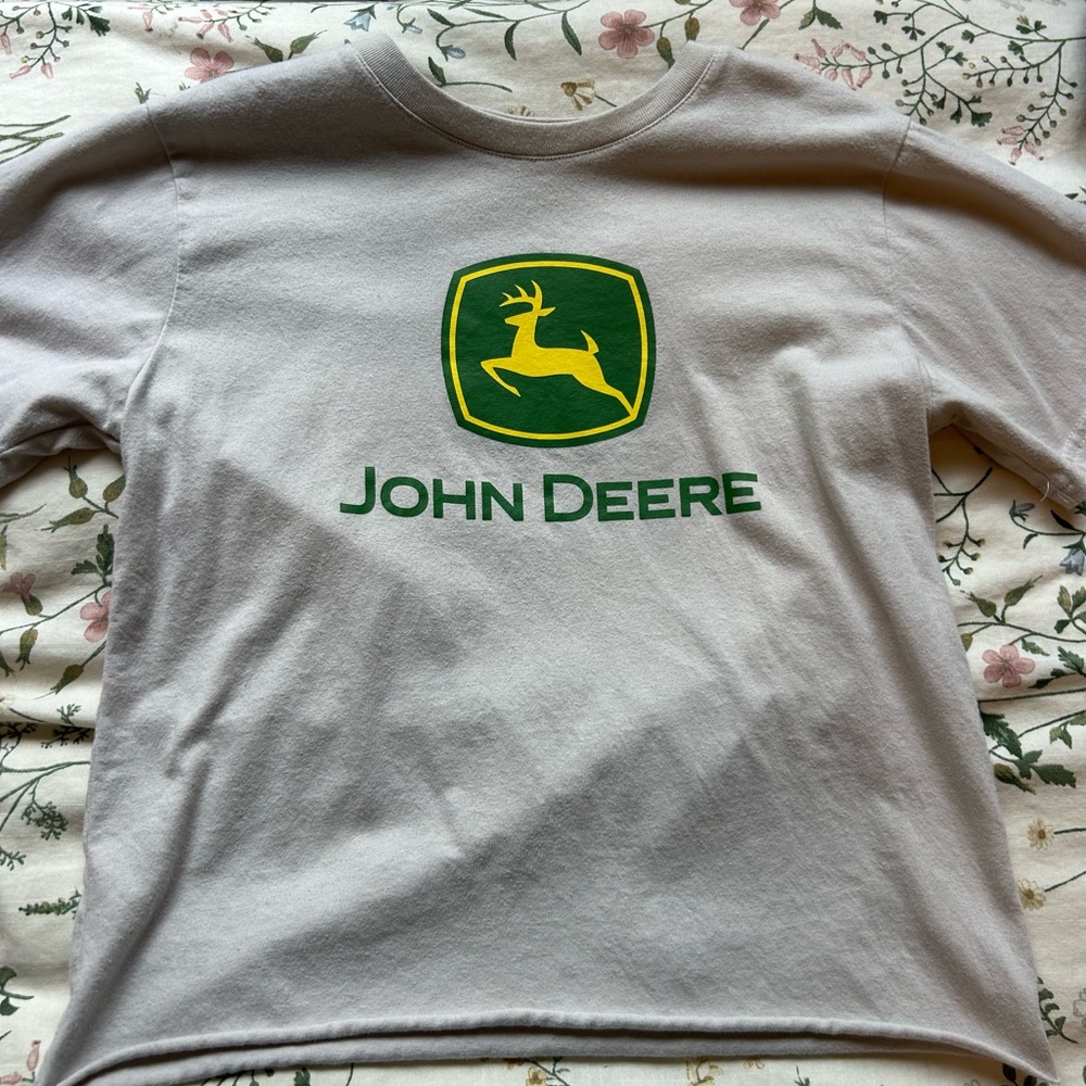 John Deere baby tee